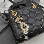 Quilted Pearl Charm Handbag photo review