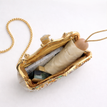 Red Flower Pearl Handbag