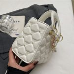 Quilted Pearl Charm Handbag photo review