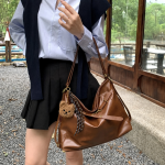 Large Capacity Retro Shoulder Tote