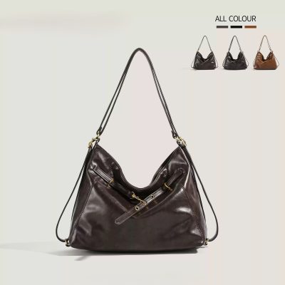 Large Capacity Retro Shoulder Tote