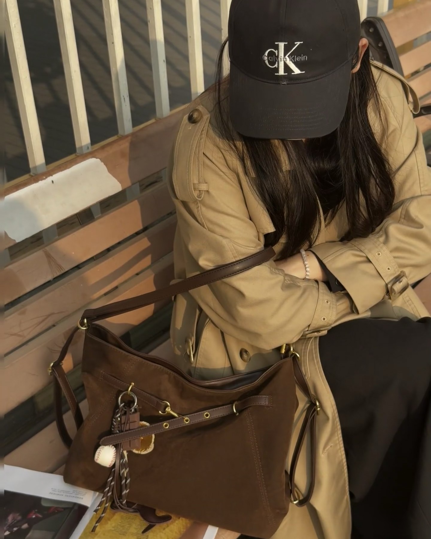 Classic Large Suede Tote Bag photo review