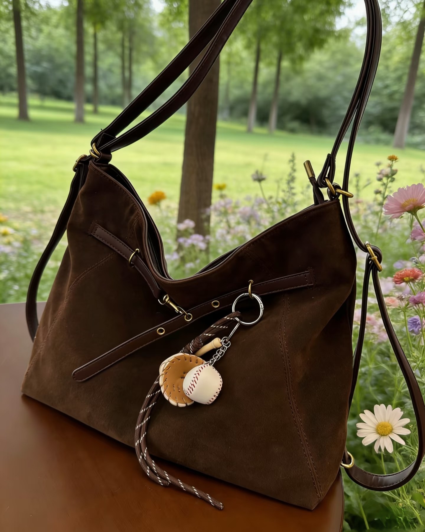 Classic Large Suede Tote Bag photo review