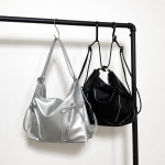 Metallic Bow Shoulder Bag