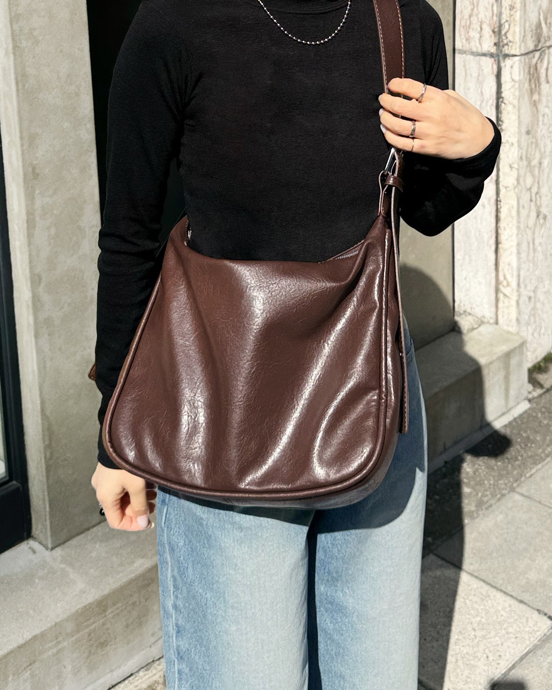 Soft Hobo Shoulder Bag photo review
