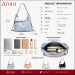 Butterfly Slouch Shoulder Bag