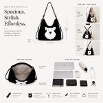 Soft Plush Puppy Shoulder Bag