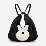 Soft Plush Puppy Shoulder Bag