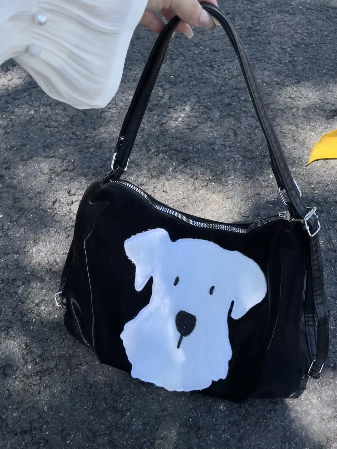 Soft Plush Puppy Shoulder Bag photo review