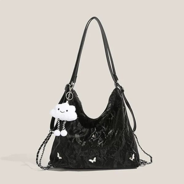 Butterfly Slouch Shoulder Bag