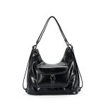 Slouchy Pocket Shoulder Bag