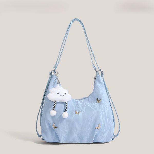 Butterfly Slouch Shoulder Bag