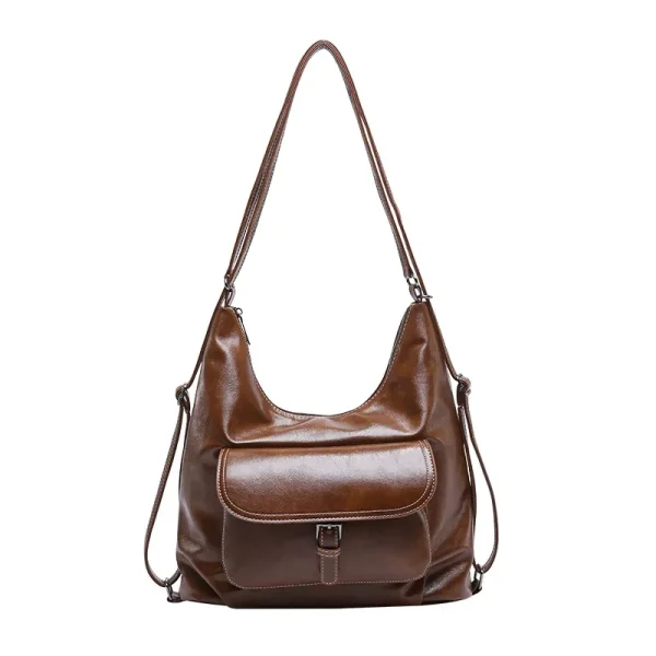 Slouchy Pocket Shoulder Bag