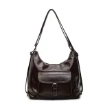 Slouchy Pocket Shoulder Bag