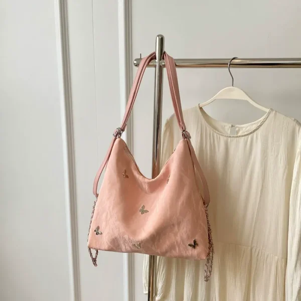 Butterfly Slouch Shoulder Bag